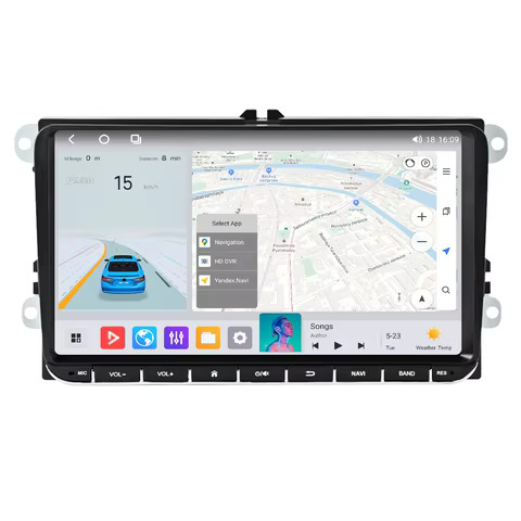 Android VW Golf 5 Polo Passat B6 B7 CC Skoda Jetta