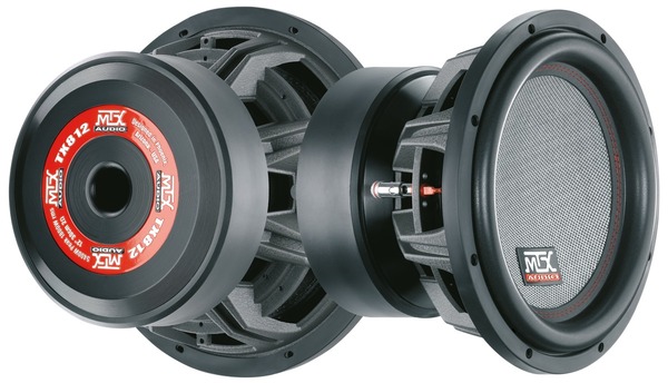MTX TX812 30cm 12" 1800W RMS 2Ω Subwoofer